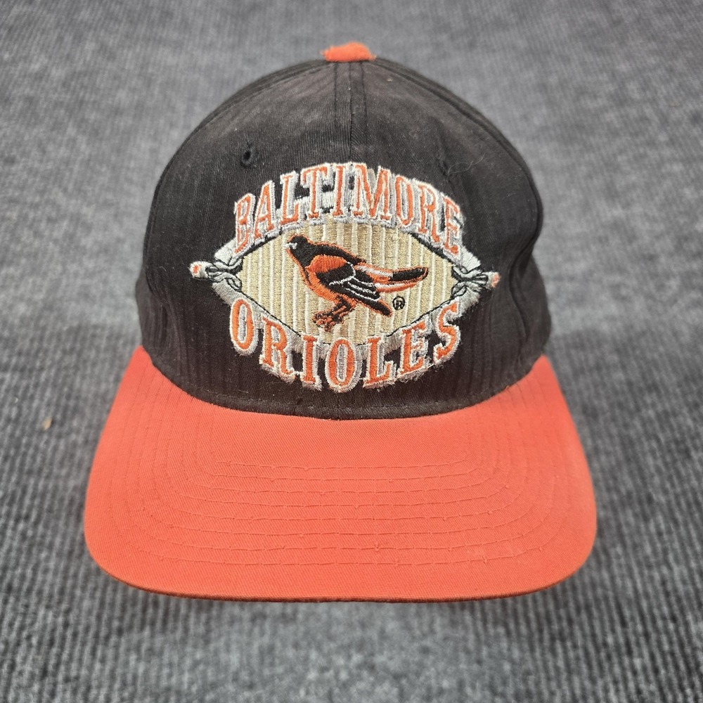 Vintage Baltimore Orioles Hat Cap Snap Back One Size Black Starter The Right Hat